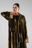 No.128 Floral Velvet Green