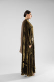 No.129 Velvet Embroidered Green