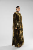 No.129 Velvet Embroidered Green