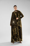 No.129 Velvet Embroidered Green