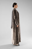 No.129 Velvet Embroidered Grey