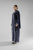 No.128 Floral Velvet Navy