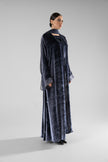 No.128 Floral Velvet Navy