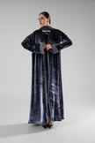 No.128 Floral Velvet Navy