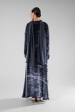 No.129 Velvet Embroidered Navy