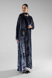 No.129 Velvet Embroidered Navy