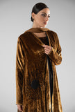 No.129 Velvet Embroidered Honey
