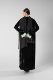 No.128 Floral Velvet Black
