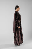 No.127 Velvet & Sequins Brown