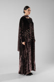 No.127 Velvet & Sequins Brown