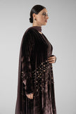 No.127 Velvet & Sequins Brown