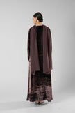 No.129 Velvet Embroidered Brown