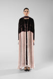 No.130 Velvet Contrast Brown / Pink