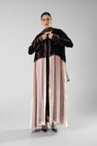 No.130 Velvet Contrast Brown / Pink