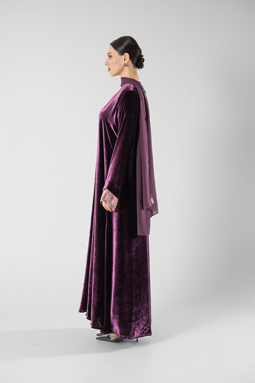 No.128 Floral Velvet Pink