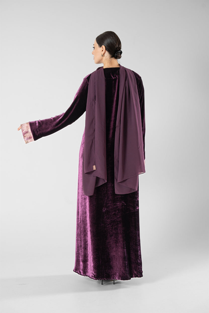 No.128 Floral Velvet Pink
