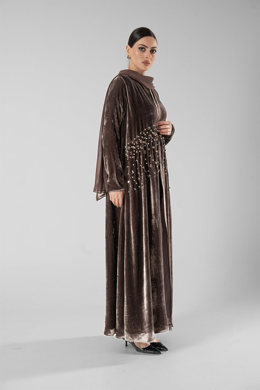 No.127 Velvet & Sequins Grey